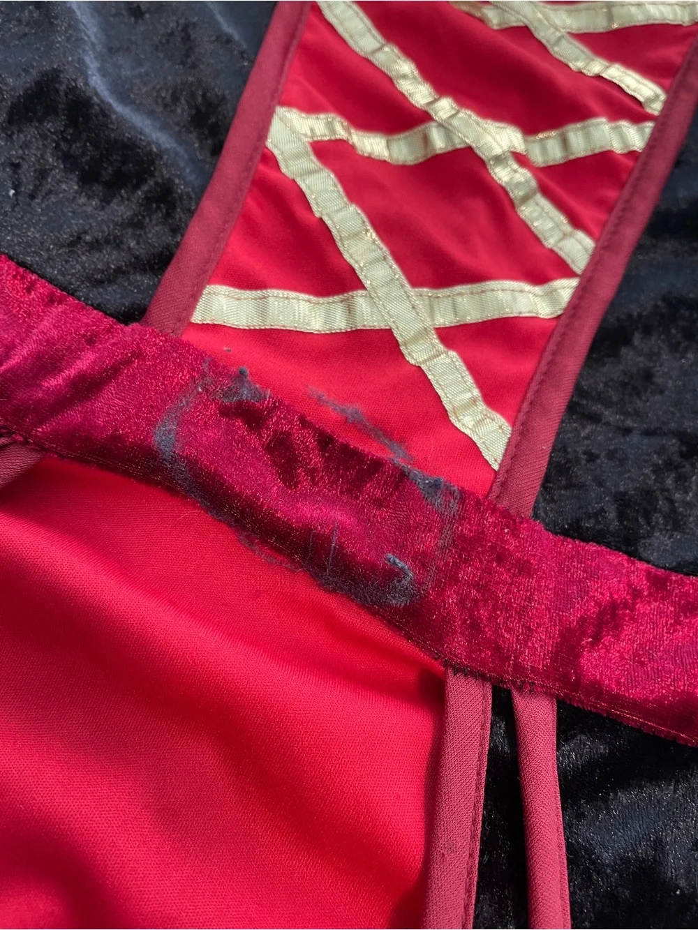Girls vampire Costume M 8-10